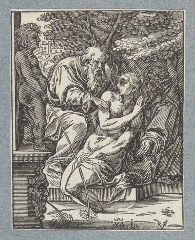 Susanna a starší od Christoffel van Sichem (II)