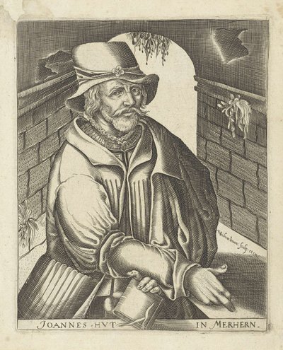 Jana Husa v Merhernu, c. 1650 od Christoffel van Sichem