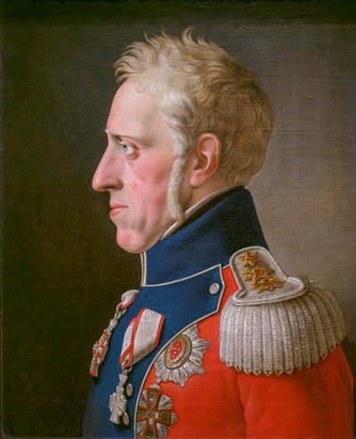 Friedrich VI., König von Dänemark von Christoffer-Wilhelm Eckersberg