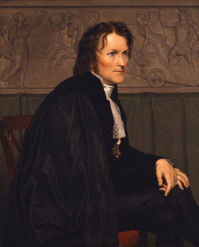 Portrét sochaře Bertela Thorvaldsena 1770-1844, 1838 od Christoffer Wilhelm Eckersberg