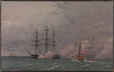 Kodaňský přístav 1. května 1832 od Christoffer Wilhelm Eckersberg