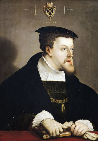 Karel V. (1500-58) císař Svaté říše římské od Christoph Amberger