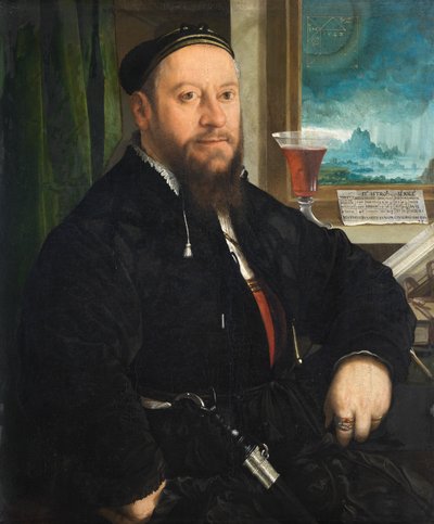 Portrét Matthäuse Schwarze od Christoph Amberger