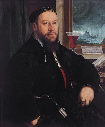 Portrét Matthäuse Schwarze od Christoph Amberger