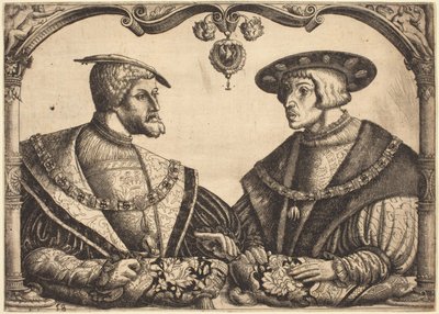 Císaři Karel V. a Ferdinand I od Christoph Bockstorfer
