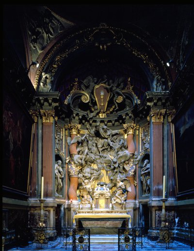 Oltářní obraz kaple Corpus Domini - Cathedrale Sainte Marie Majeure, Toulon od Christophe Veyrier