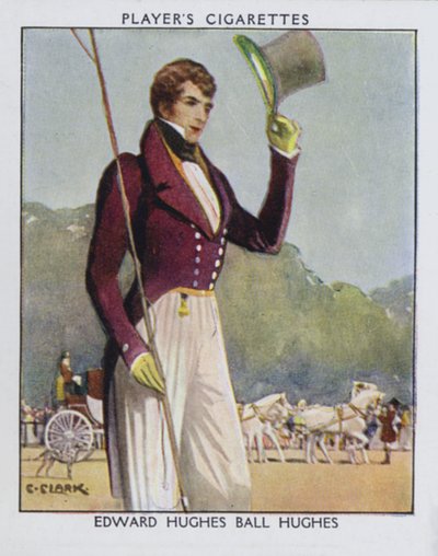 Edward Hughes Ball Hughes (barevné lito) od Christopher (after) Clark