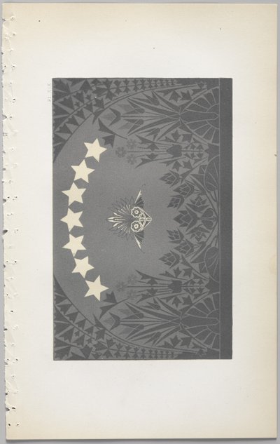 Umění dekorativního designu: s dodatkem uvádějícím hodiny dne, kdy se květiny otevírají, vydalo Day & Son, Londýn, 1862 od Christopher Dresser