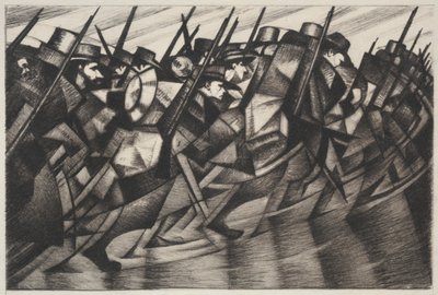 Návrat do zákopů od Christopher Richard Wynne Nevinson