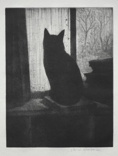 Kočka od Christopher Richard Wynne Nevinson