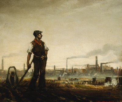 Příděly, East Ham, od Christopher Richard Wynne Nevinson