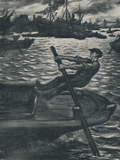 Bargee, 1920 od Christopher Richard Wynne Nevinson