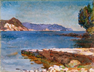 „Ligurské pobřeží z Rapalla“, 1893-1934 od Christopher Williams