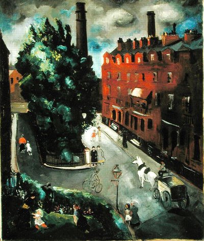 Náměstí Chelsea od Christopher Wood