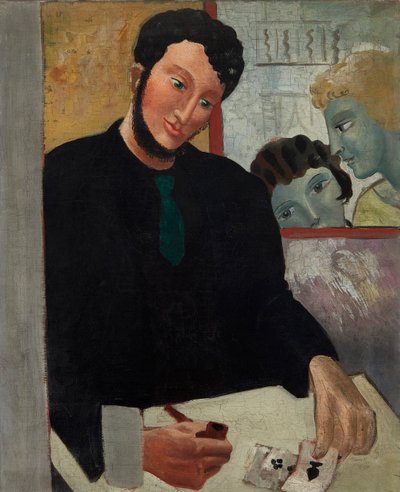 Muž s kartami od Christopher Wood