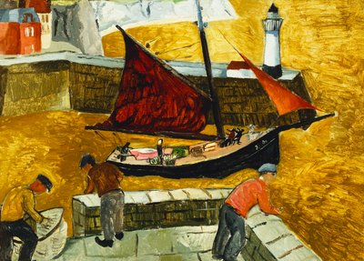 Myší díra, Cornwall od Christopher Wood