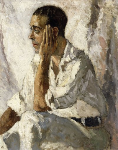 Portrét J.A. Gandarillas od Christopher Wood