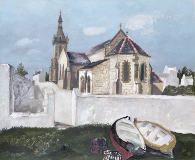 Treboul Church, Bretaň od Christopher Wood