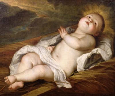 Jezulátko od Circle of Anthony van Dyck