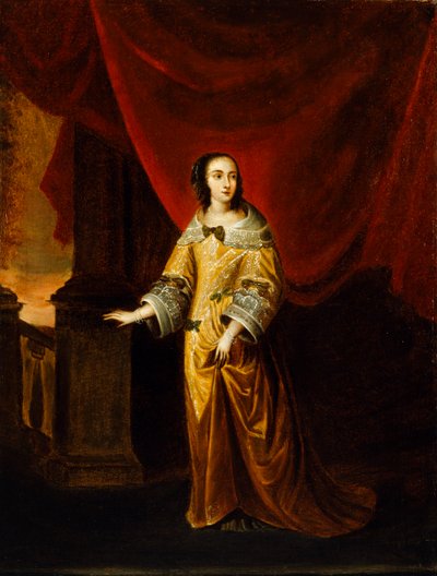 Portrét dámy, 17. století od Circle of Hieronymus Janssens