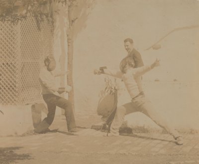 Edmund Quinn Šerm, 80. léta 19. století, 80. léta 19. století. od Circle of Thomas Eakins.