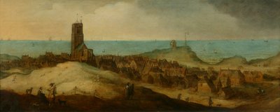 Egmond aan Zee (öljy paneelissa) od Claes Jacobsz. van der Heck