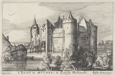 Pohled na Muiderslot t
