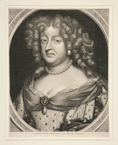 Marie Terezie, královna Francie od Claes Jansz. Visscher