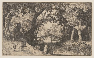 Křest eunucha od Claes Jansz. Visscher