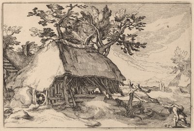 Dítě od Claes Jansz Visscher after Abraham Bloemaert after Boëtius Adams Bolswert