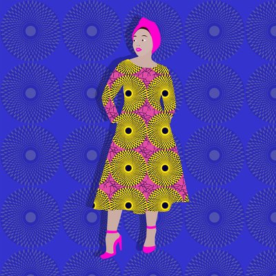 Ankara Wow od Claire Huntley