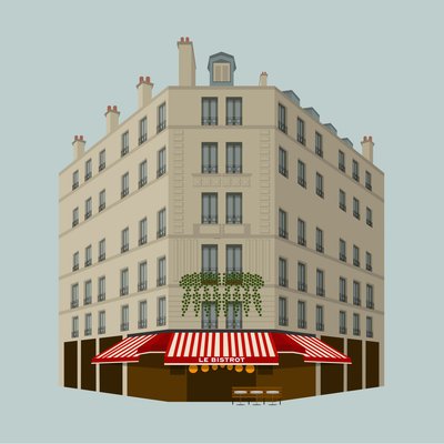 Le Bistrot od Claire Huntley