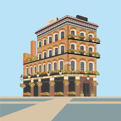 Hospoda Albert Pub, Victoria od Claire Huntley