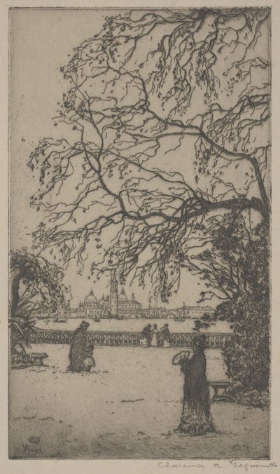 Jardini Public, Benátky od Clarence A. Gagnon