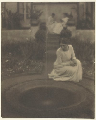 Fontána, 19051906. od Clarence H White