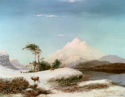 Skotská vysočina, 1873 od Clarence Roe