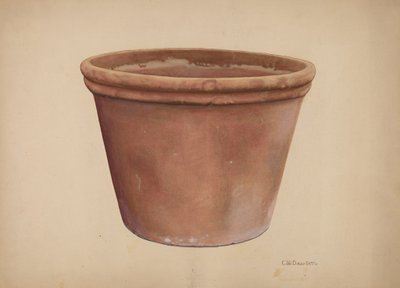 Květinová urna od Clarence W. Dawson