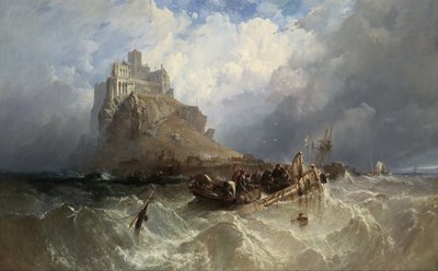 Mount St Michael, Cornwall od Clarkson Frederick Stanfield
