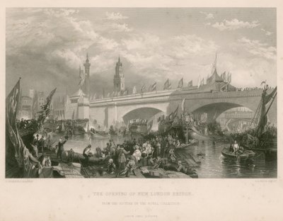 Otevření New London Bridge od Clarkson Frederick Stanfield