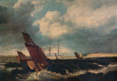 Stráž u Nore, c1844 od Clarkson Stanfield