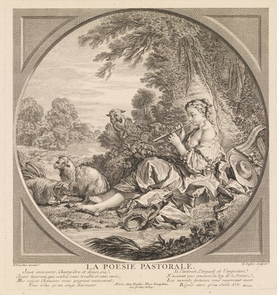 Pastýřská poezie od Claude Agustin Duflos
