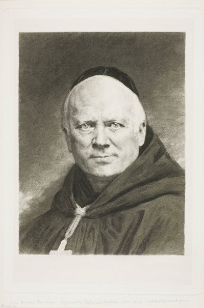 Dom Prosper Guéranger, opat ze Solesmes od Claude Ferdinand Gaillard