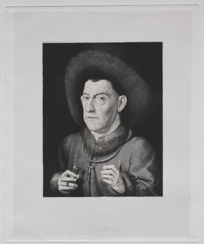 Muž s růžovou od Claude Ferdinand Gaillard