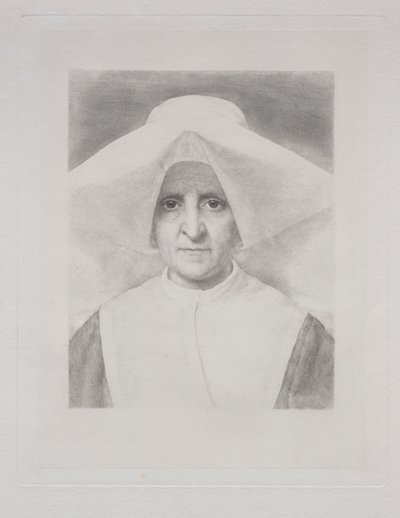 Sestra Rosalie, pohled zepředu od Claude Ferdinand Gaillard