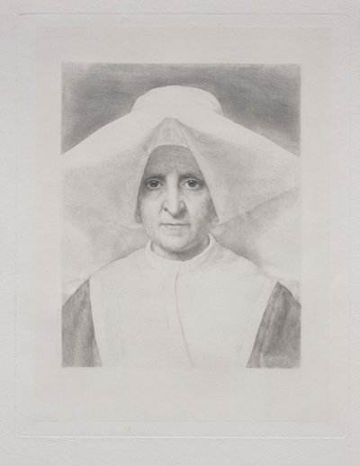 Sestra Rosalie, pohled zepředu. od Claude Ferdinand Gaillard