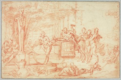 Bacchanal od Claude Gillot