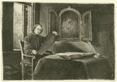 Portrét Ponce-François Copette jako Abraham Francen od Claude Henri Watelet