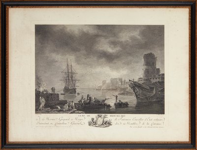 Francouzské ocelorytiny od Claude Joseph (after) Vernet