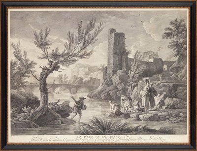 Francouzské ocelorytiny od Claude Joseph (after) Vernet