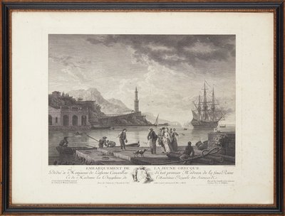 Francouzské ocelorytiny od Claude Joseph (after) Vernet